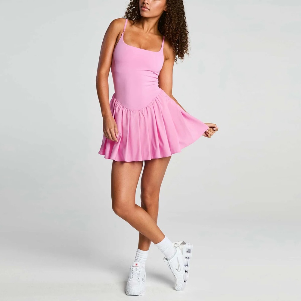 Year of Ours Pink Mini Dress